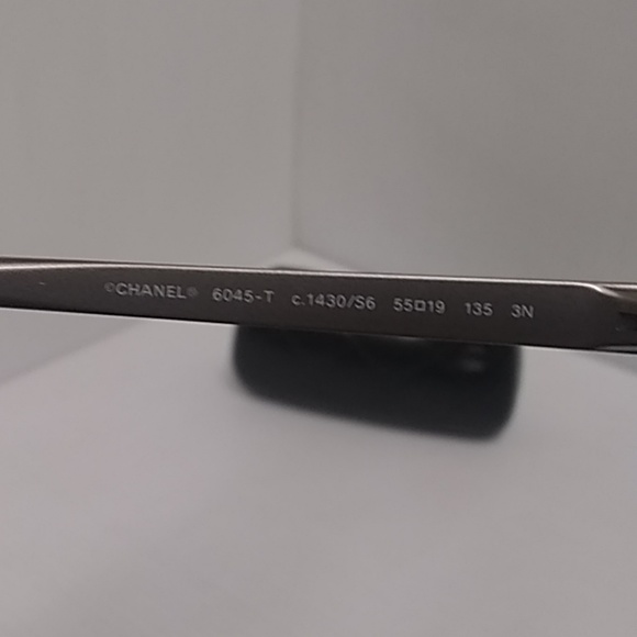 Woman Chanel sunglasses 6045 T 55/19 made in Italy - Picture 5 of 8